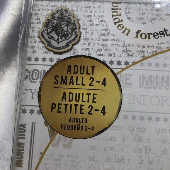 Harry Potter Slytherin Quidditch Costume Halloween Size Adult or Teen Small 2-4 - Picture 8 of 11